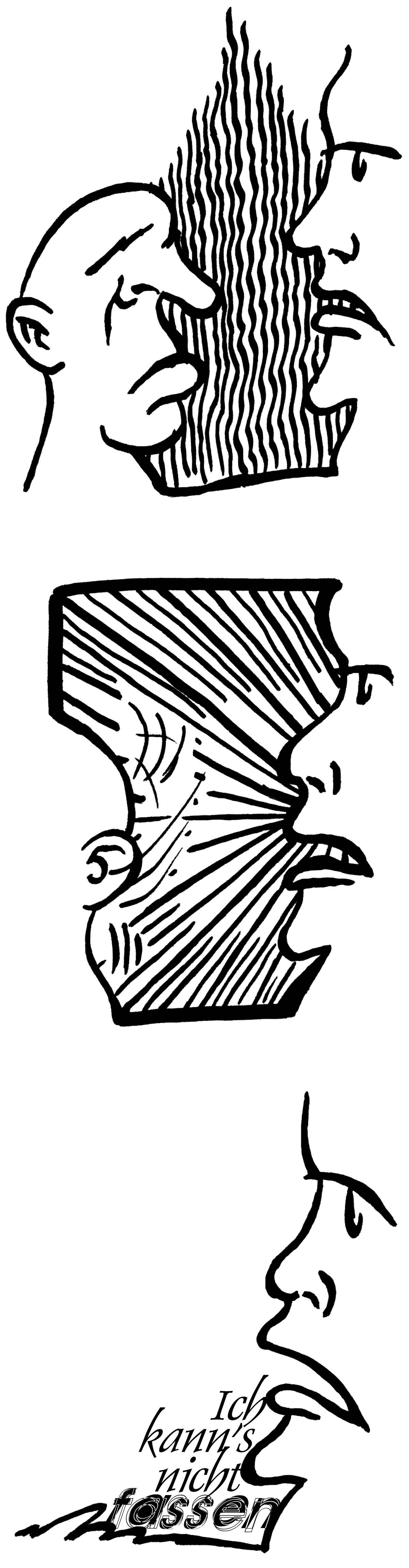 2. Teil eines Comic-Strips